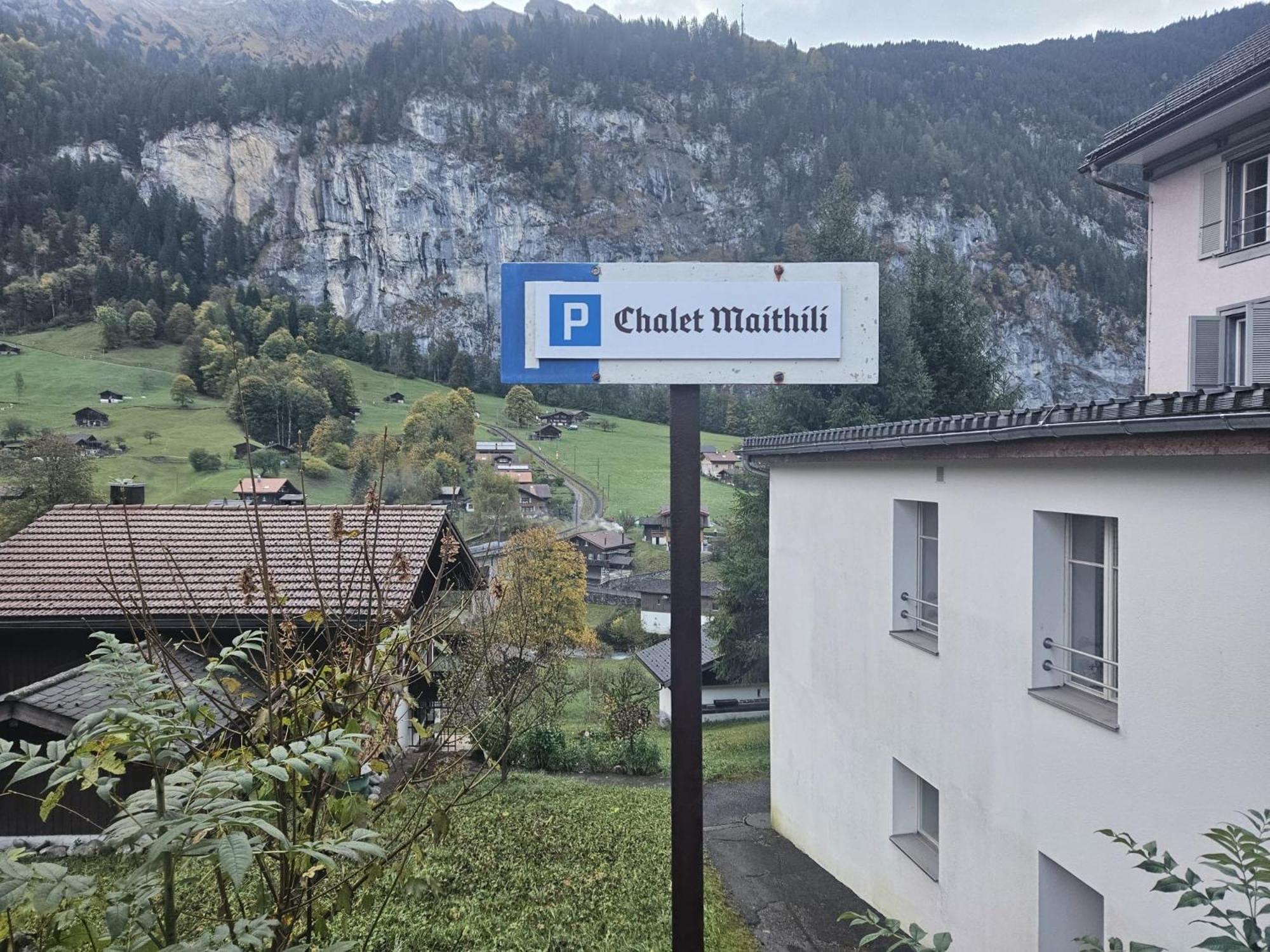 Chalet Maithili Lauterbrunnen -152-Year-Old Majestic Chalet Exterior foto