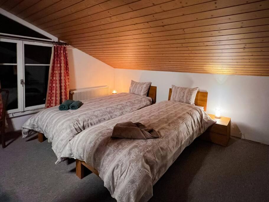 Chalet Maithili Lauterbrunnen -152-Year-Old Majestic Chalet Exterior foto