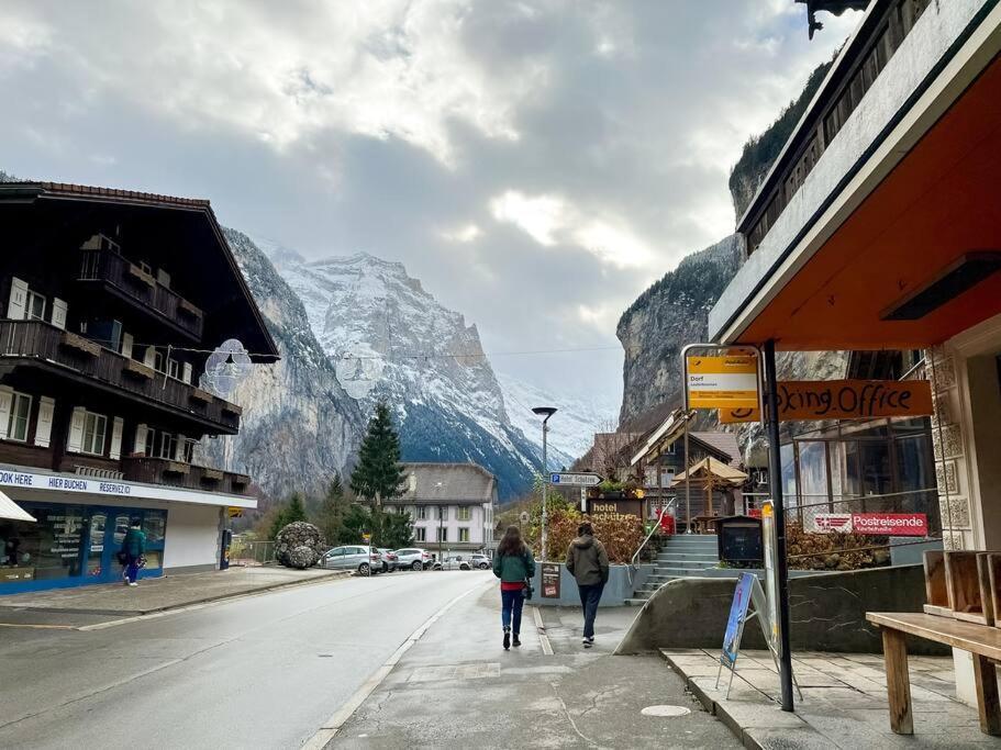 Chalet Maithili Lauterbrunnen -152-Year-Old Majestic Chalet Exterior foto